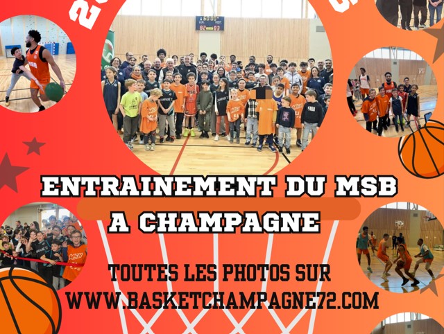 Exceptionnel : Entrainement du MSB à Champagné !
